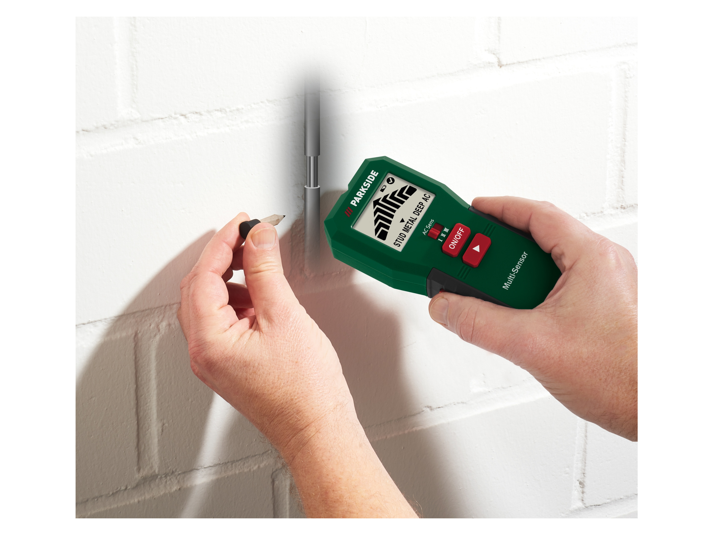 Thumbnail - PARKSIDE® Multi-Sensor/ Holzfeuchtemessgerät PMSHM 2 A3 (Multi-Sensor)