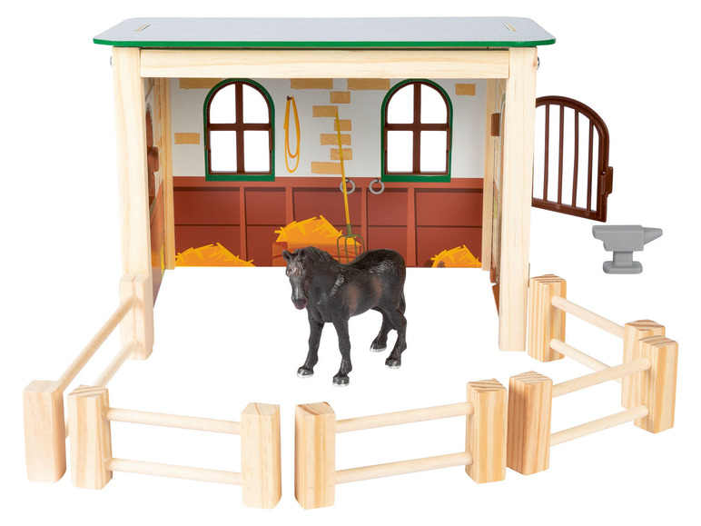 Gehe zu Vollbildansicht: Playtive Spieltiere Set, aus Holz - Bild 3