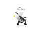 HAUCK Buggy Shopper Neo II mit verstellbarer Rückenlehne und Verdeck für das Wohlbefinden des Kindes.