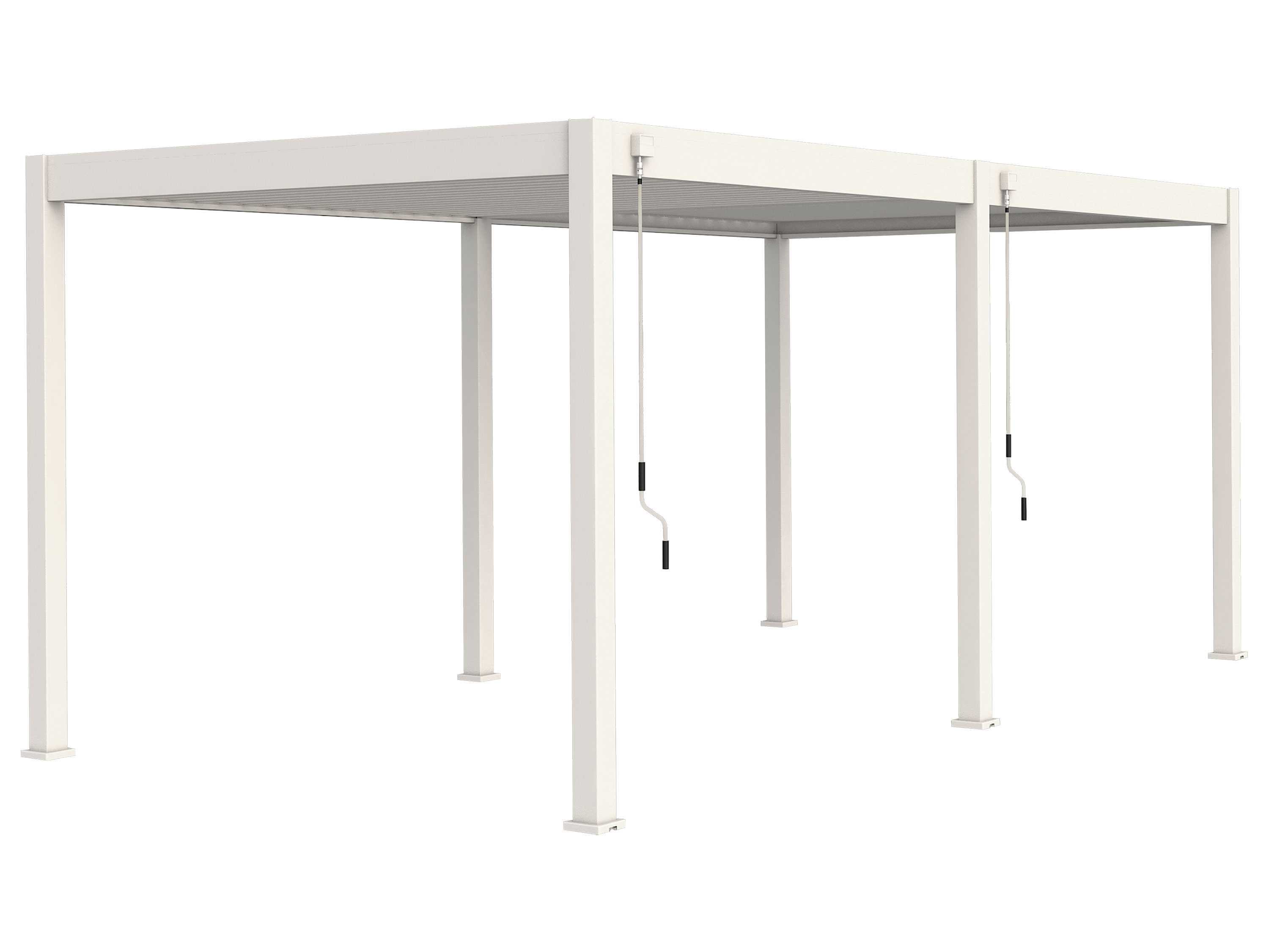Pergoline Pavillon Superior (Weiß, 3,6×5,3 m) | 04260664391203