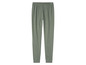 Grüne Jogginghose mit elastischem Bund.