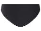 Schwarzer Slip mit Spitzenbesatz