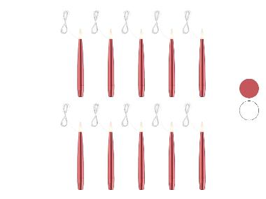 LIVARNO home Christbaumkerzen hängend LED, mit Fernbedienung