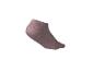 Kurze Socke in Mauve-Farbe