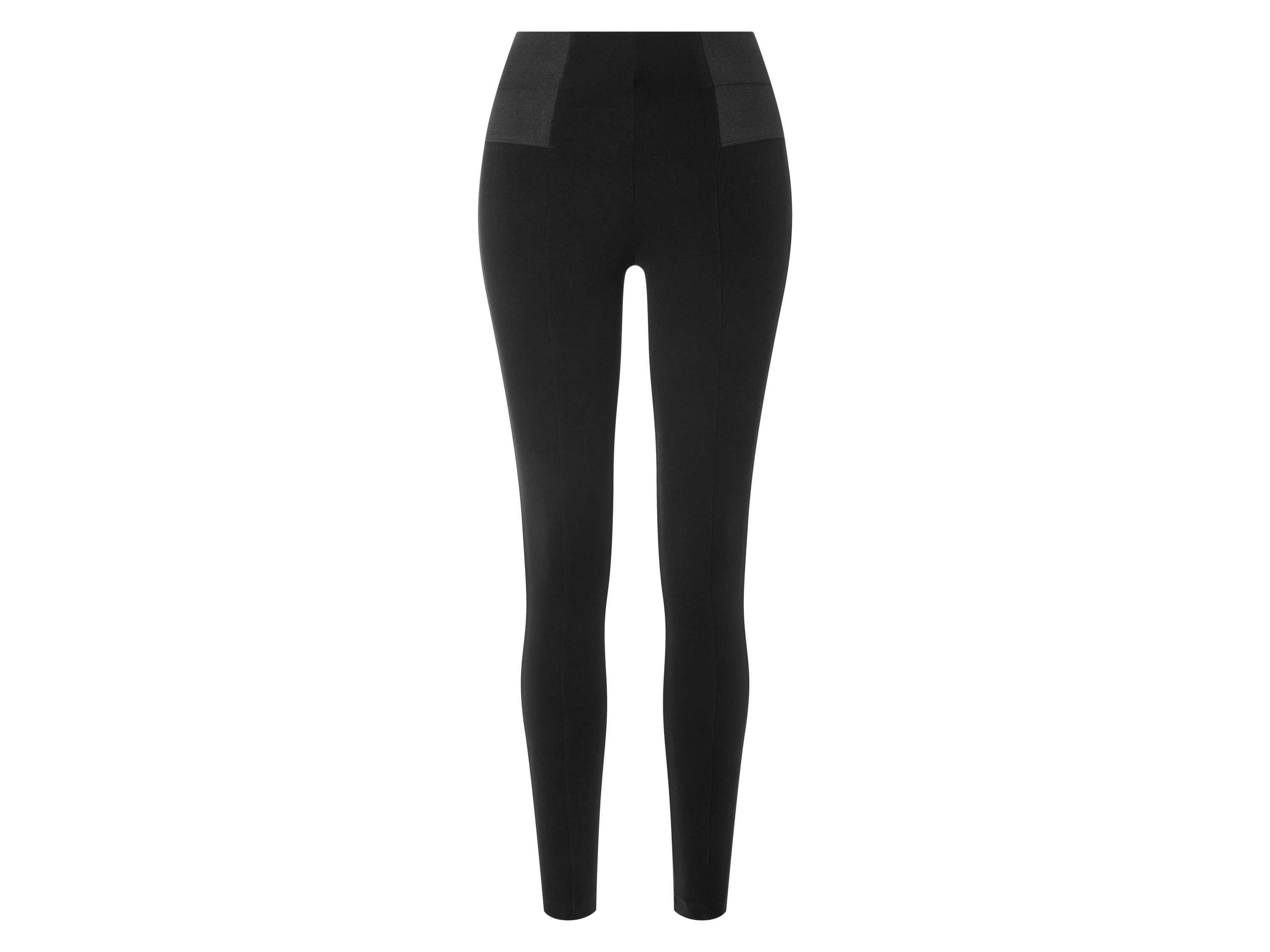 esmara® Damen Jeggings (Schwarz, L(44/46))““ | schwarz Muster: – Detail: Shapefunktion, besonders weich und anschmiegsam, schmal geschnitten Leibhöhe: hoch Material: Viskose Lenzing™ Ecovero Polyamid, 5 % Elasthan Lycra® Pflegehinweis: waschen bei max. 30 °C Pflegeleicht nicht bleichen nicht im Wäschetrockner trocknen bügeln bis 110 °C Stufe 1. Kein Bügeln mit Dampf nicht trockenreinigen Größe: XS 32/34 – XL 48/50 Meine Lidl-Größe – so einfach gehts Deine Größe findest du in der Lidl-Größentabelle . Oeko-Tex® Standard 100 Geprüft auf Schadstoffe Zertifizierungsnummer: 14.Hbd.42498 Hohenstein Htti Standard 100 by Oeko-Tex® ist die weltweit bekannteste, unabhängige Zertifizierung schadstoffgeprüfter Textil- und Lederprodukte aller Art – vom Garn und den Stoffen bis hin zum gebrauchsfertigen Artikel. Das Label bestätigt