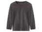 Dunkelgraues Kinder-Langarmshirt