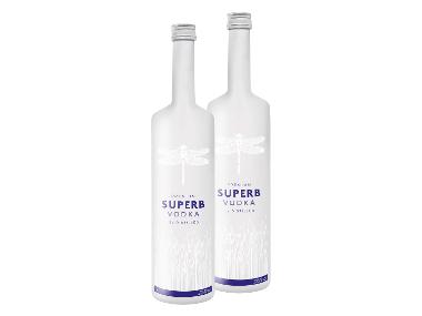 2 x 3,0-l-Flasche Spirituosenpaket Superb Doppelmagnum 5-fach destilliert Vodka 37,5% Vol