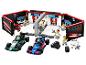 LEGO Speed Champions Set mit zwei F1-Rennwagen und einer Boxengasse