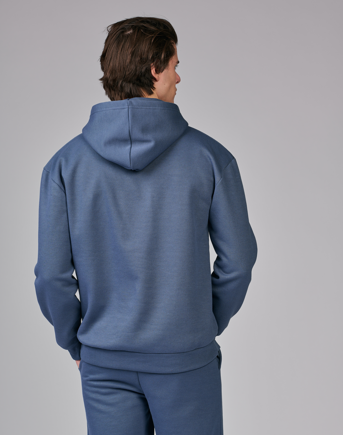STRENESSE BLUE Herren Sweathoodie »Jogi Löw - Kollektion«, mit Piqué-Struktur (Blau, XL) – Bild 4 von 4