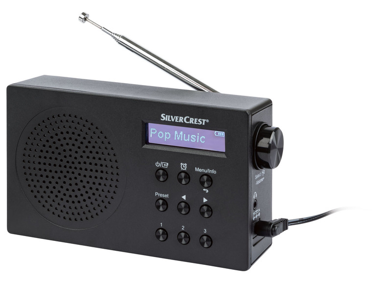 Gehe zu Vollbildansicht: SILVERCREST DAB+ Radio Mono »SDR 15 A2«, Bluetooth - Bild 2