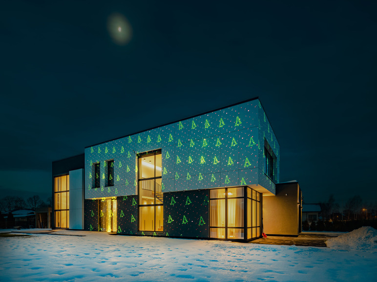 LIVARNO Projektor »Weihnachten«, mit home Beleuchtungsvarianten Laser effektvollen