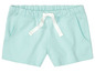 Hellblaue Shorts mit Kordelzug
