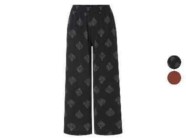 esmara® Damen Wide-Leg Hose, modische 7/8-Länge