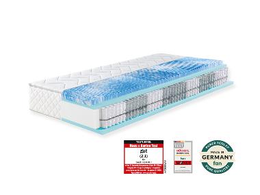 f.a.n. 7-Zonen-Taschenfederkern-Matratze »Sweet Dream XXL«, mit Gelschaum-Topper