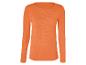 Oranges Langarmshirt.