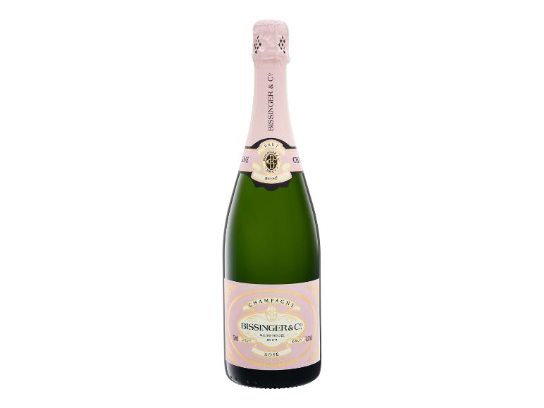 Bissinger & Co. Brut Rosé Champagnerflasche.