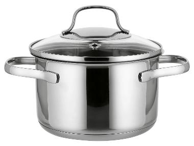 SILVERCREST® Premium-Edelstahltopf, Ø 16 cm