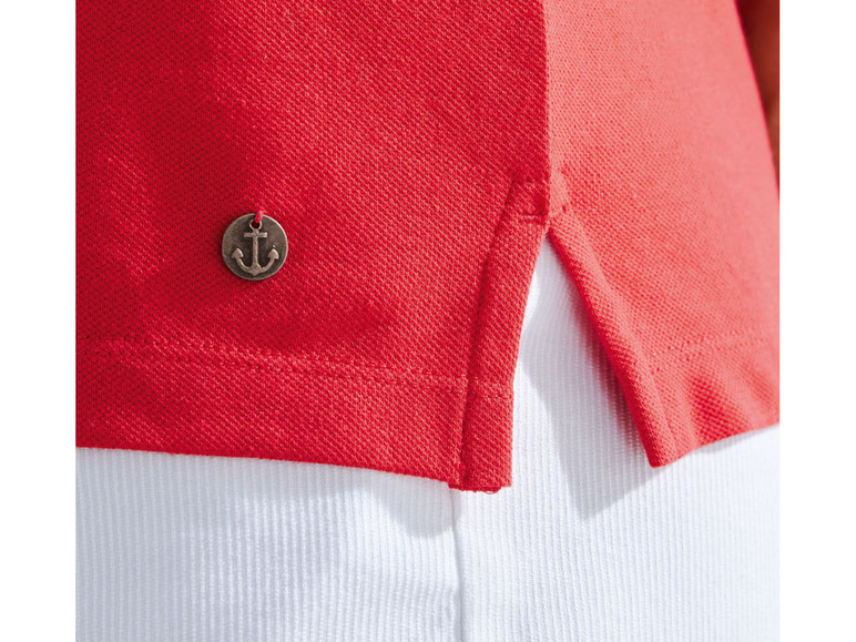 Gehe zu Vollbildansicht: ESMARA® Damen Poloshirt, in hochwertiger Pikee-Qualität - Bild 5
