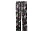 Satin-Pyjamahose mit Blumenmuster