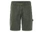 Olivengrüne Cargoshorts.