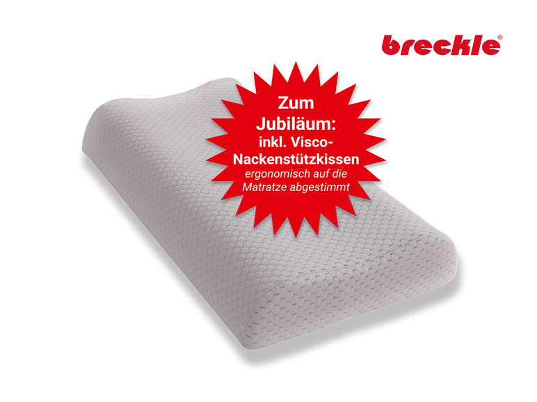 Matratze Breckle Weida Pro Body S 592 Breckle 7-Zonen Kaltschaum-Matratze »Pro Body S 592«,