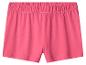 Rosa Shorts mit elastischem Bund.