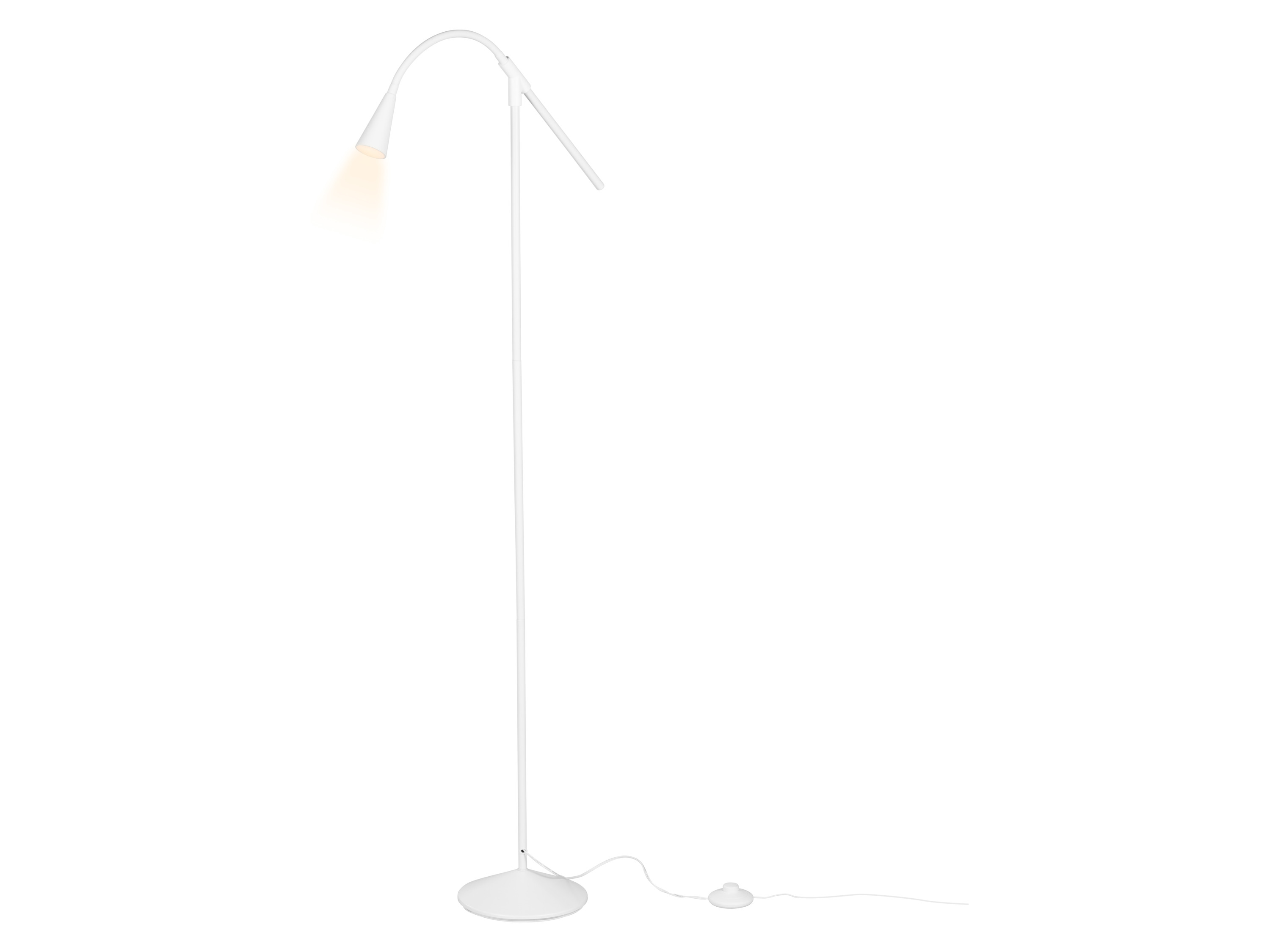 LIVARNO® Stehleuchte 1flammig FREYA (LED-Stehleuchte, Weiß) – Bild 2 von 2