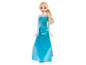 Elsa Puppe aus Frozen, in einem blauen Kleid.