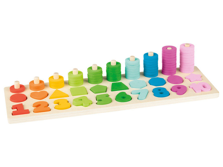 Gehe zu Vollbildansicht: Playtive Holz-Rechenspielzeug, nach Montessori-Art - Bild 9