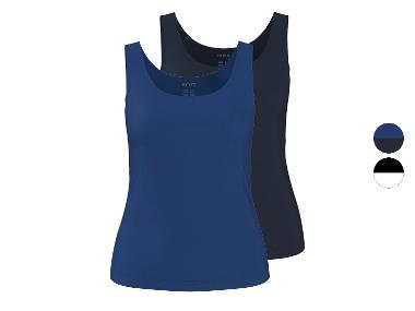 ESMARA® Damen Tanktops, 2 Stück