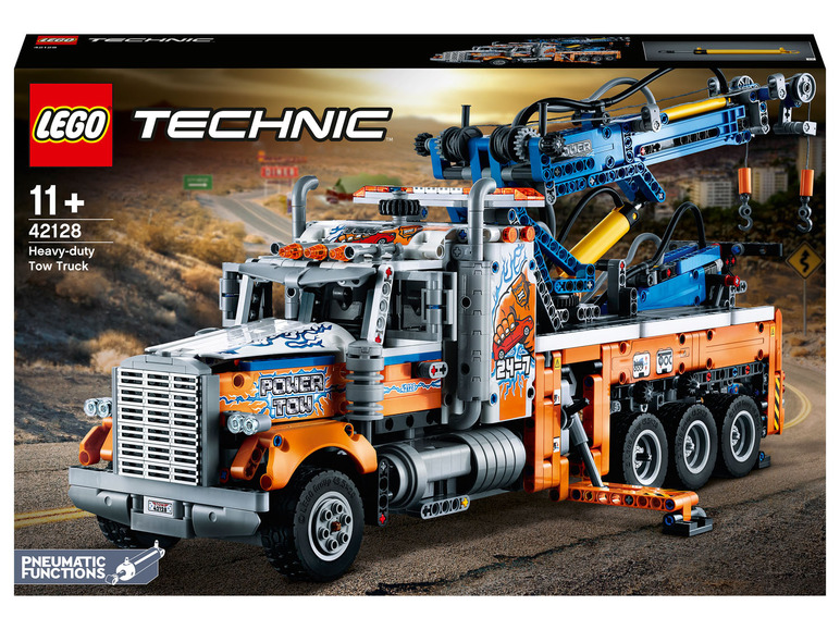 Gehe zu Vollbildansicht: LEGO® Technic 42128 »Schwerlast-Abschleppwagen« - Bild 1