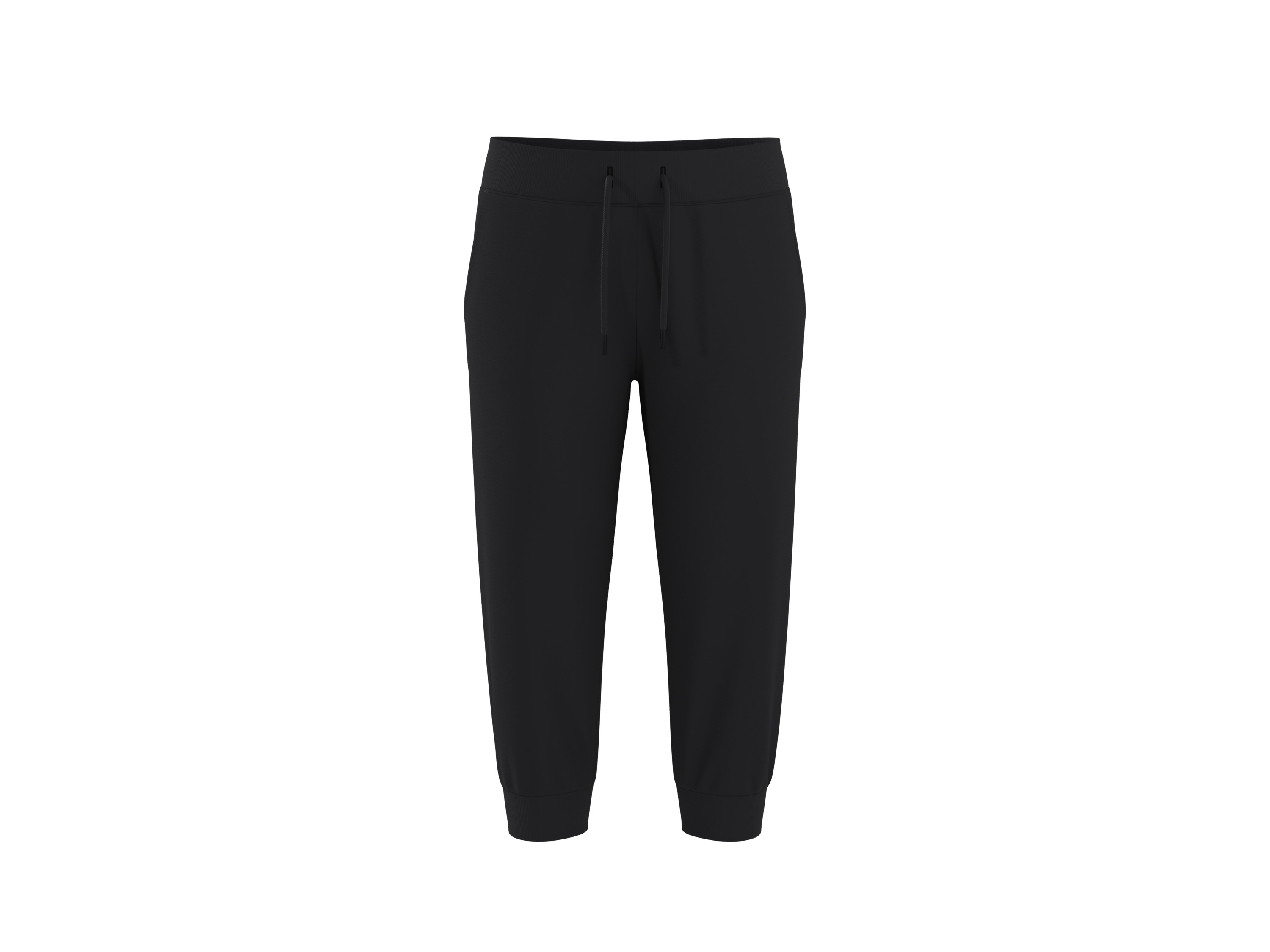 ESMARA® Damen Capri-Hose (Schwarz, S(36/38))