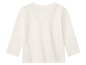 Weißes Langarmshirt für Babys