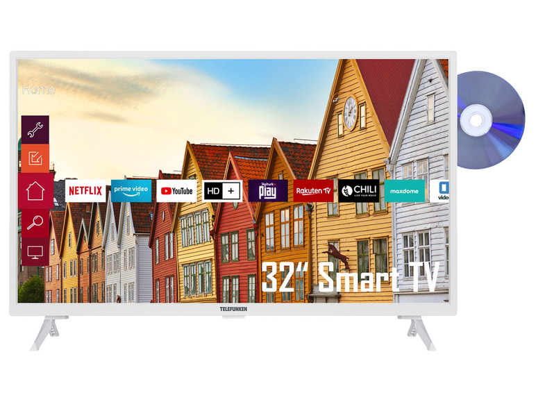 Gehe zu Vollbildansicht: TELEFUNKEN 32 Zoll (80 cm) Smart TV HD+, Full-HD 1.920 x 1.080, Triple-Tuner - Bild 10