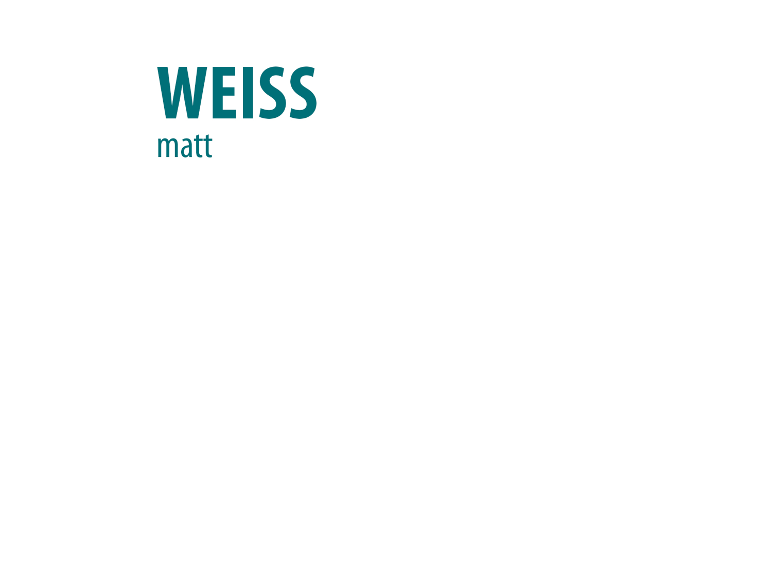 Weiss matt Logo.