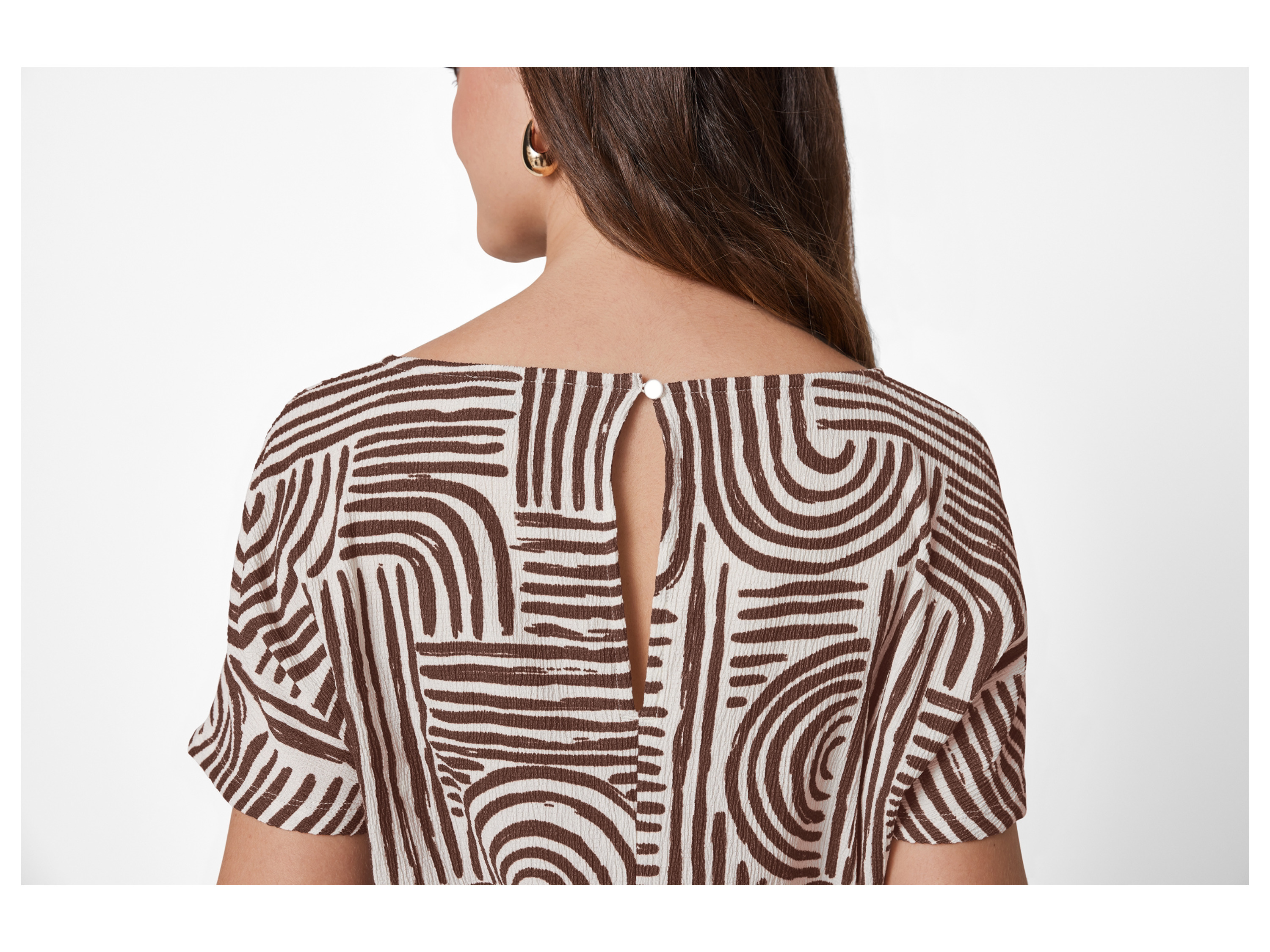 Thumbnail - esmara® Damen Jumpsuit (braun/Muster, M(40/42))