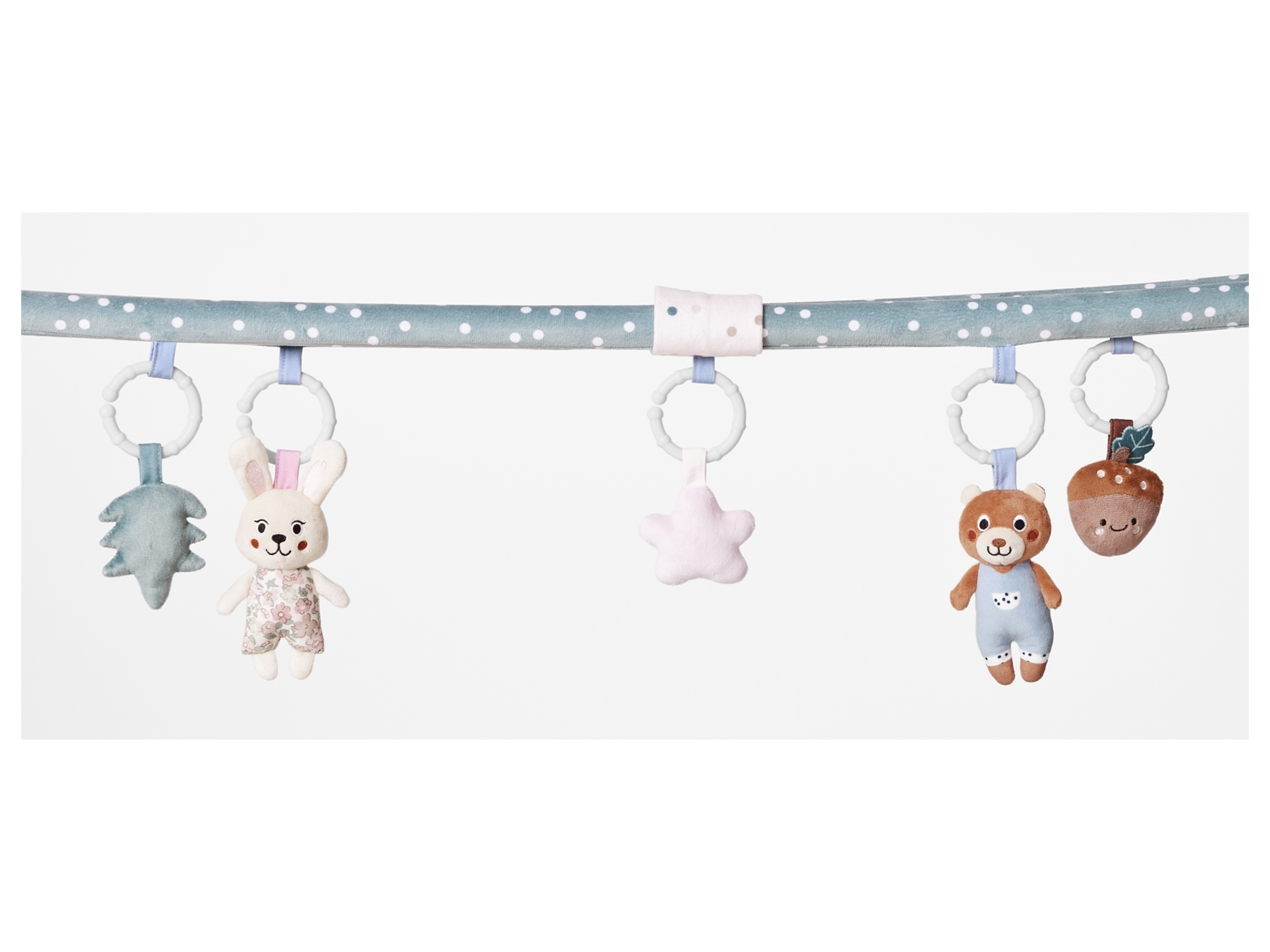 Thumbnail - lupilu® Baby-Activity-Decke, inkl. Plüsch-Anhänger (Otter)