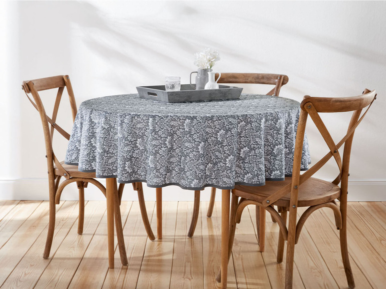 Gehe zu Vollbildansicht: LIVARNO home Tischdecke, aus reiner Baumwolle - Bild 10