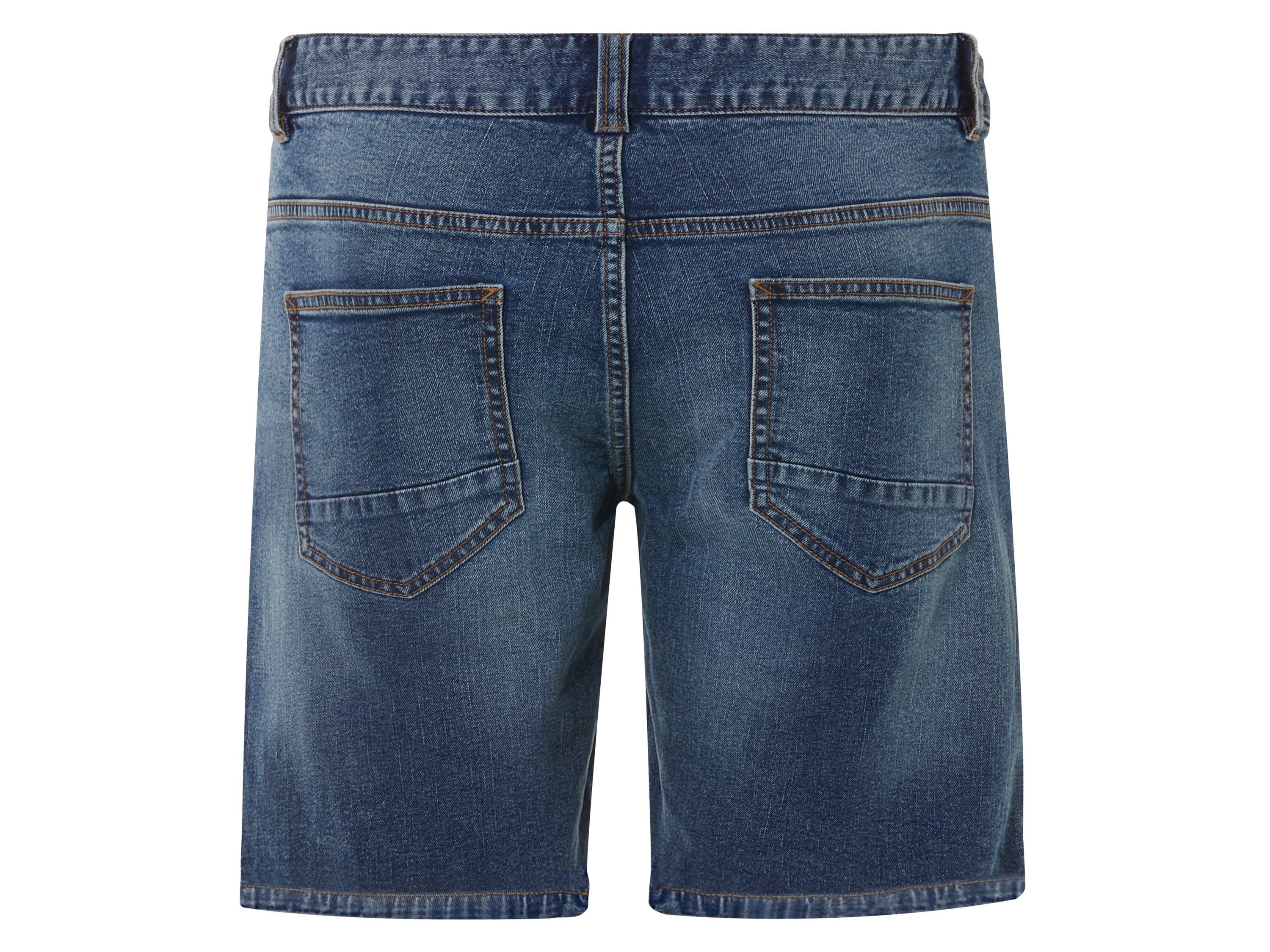 Thumbnail - LIVERGY® Herren Jeansshorts (Blau, 52)