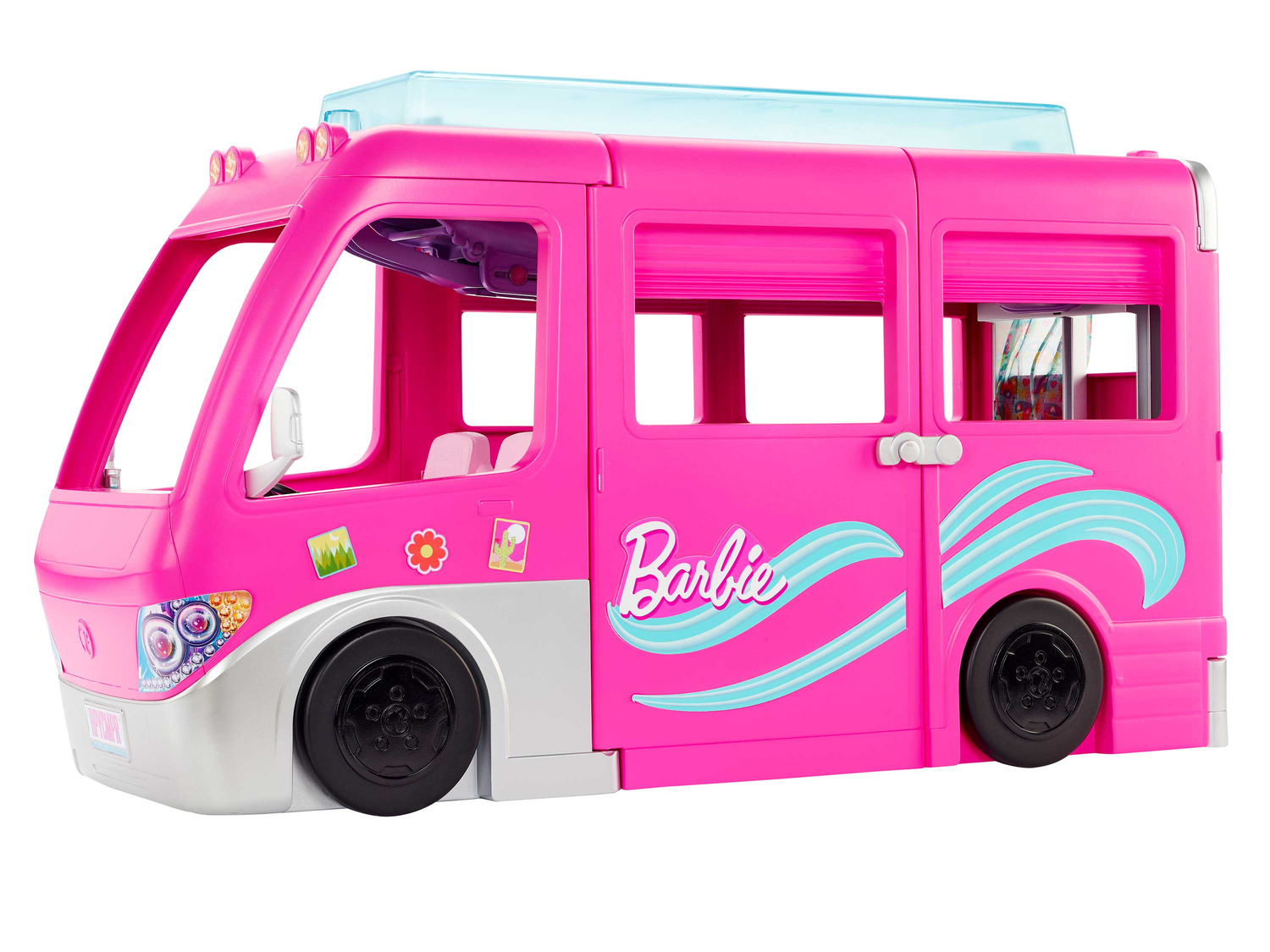 | viel Zubehör Dream Barbie LIDL Camper, mit