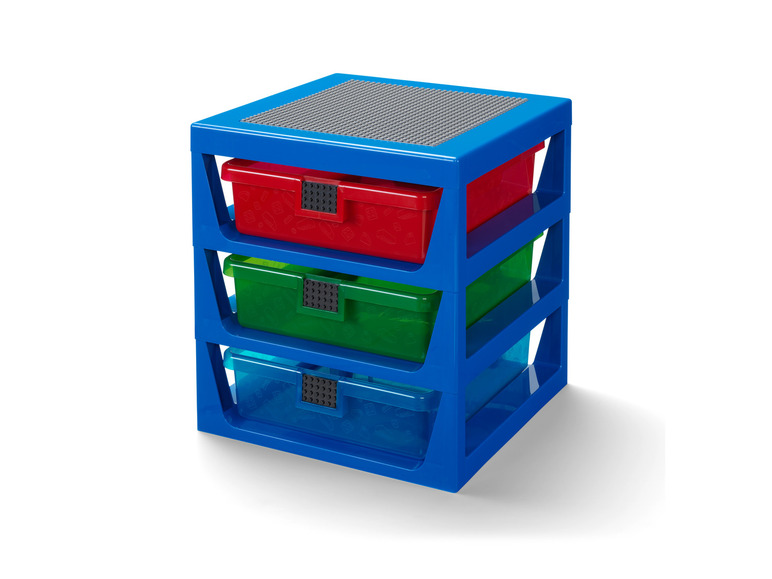 Gehe zu Vollbildansicht: LEGO® Classic Schubladenregal, inklusive LEGO Platte - Bild 10
