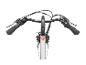 Lenker eines E-Bikes mit Display und Schaltung.