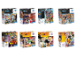 Clementoni 500-Teile-Puzzleset mit verschiedenen Dragon Ball- und One Piece-Motiven.