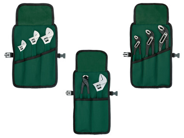 PARKSIDE® Rollgabelschlüssel- / Wasserpumpenzangen- / Werkzeug-Set, mit Tasche