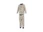 Beiger Kinderpyjama mit Dinosaurier-Print