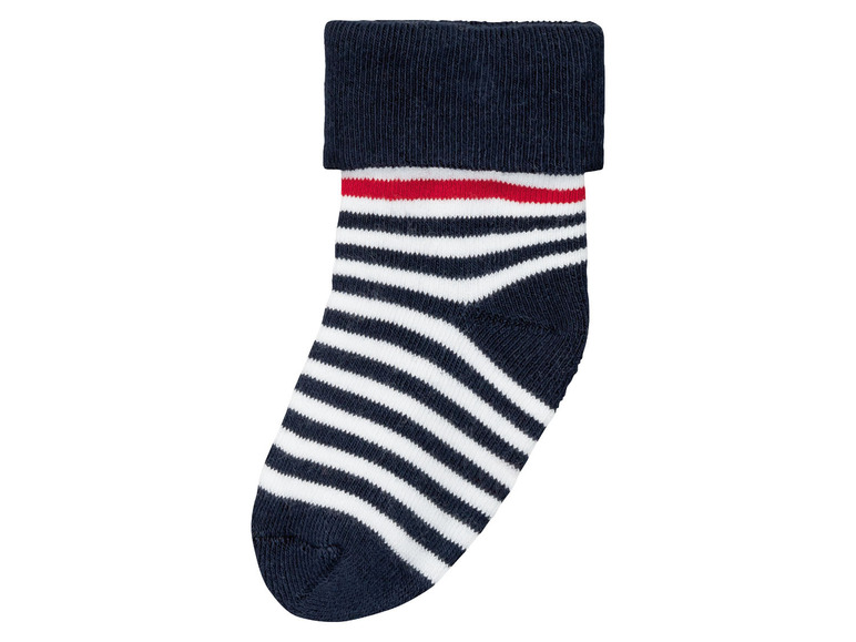 Gehe zu Vollbildansicht: lupilu® Baby Socken, 3 Paar, mit hohem Bio-Baumwollanteil - Bild 12