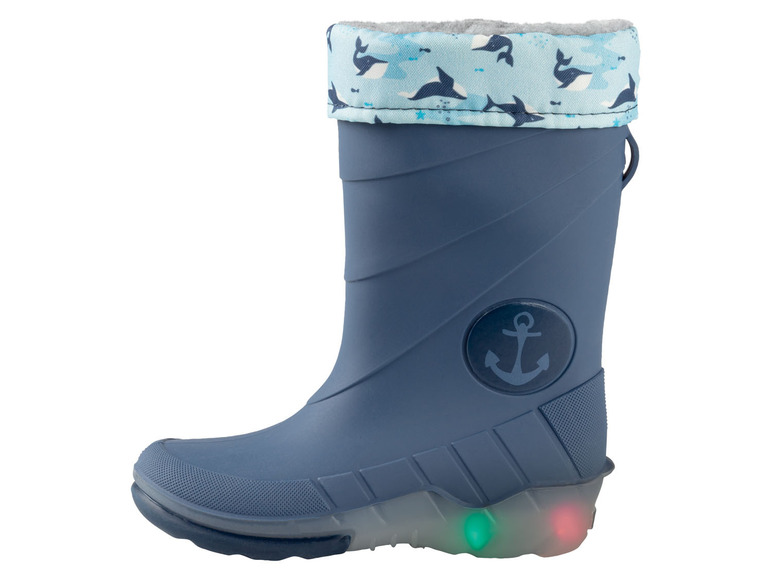 Gehe zu Vollbildansicht: lupilu® Kleinkinder Regenstiefel mit coolem Blink-Effekt - Bild 3