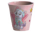 Ein rosa Becher mit Everest von PAW Patrol.