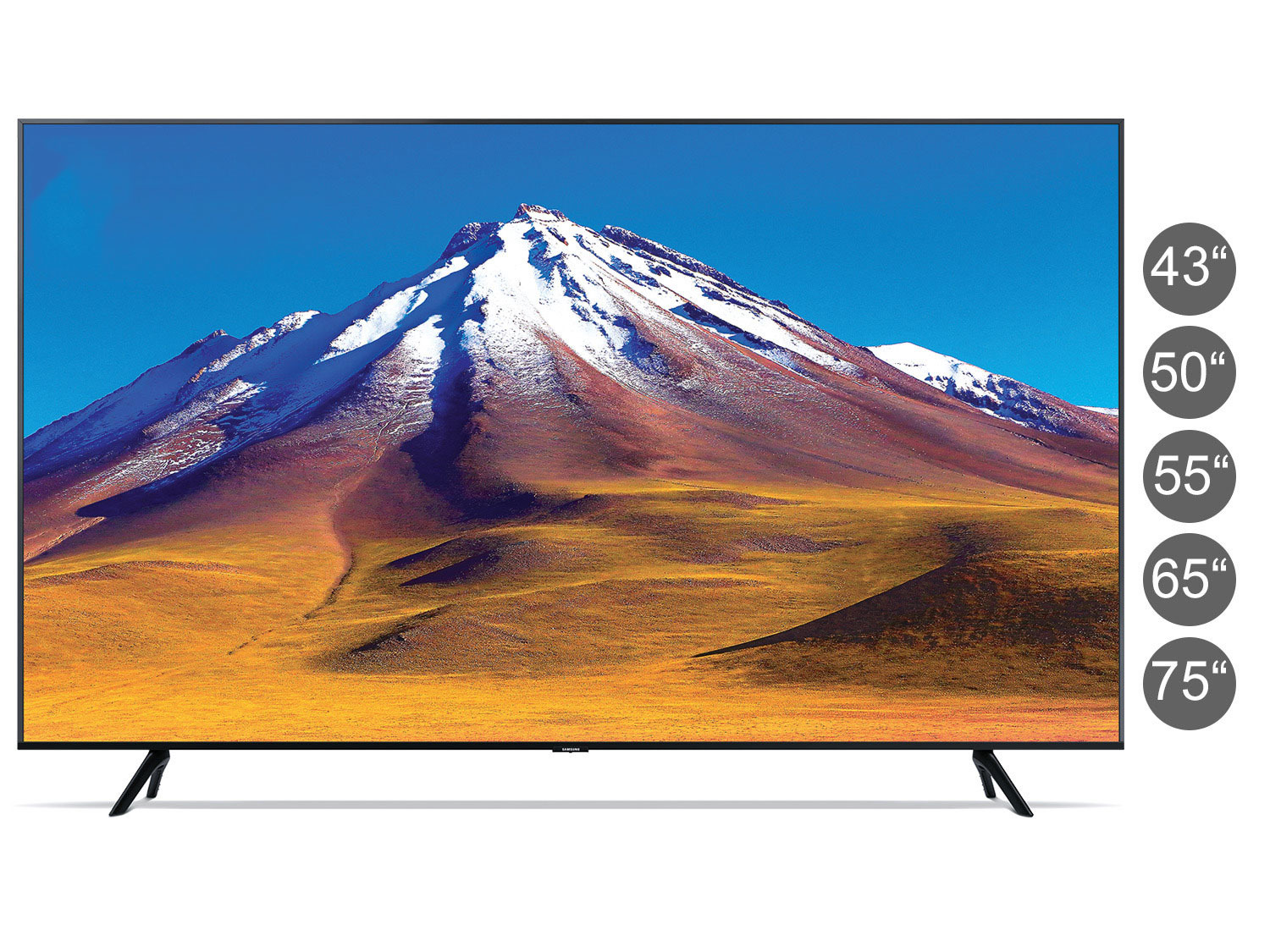 SAMSUNG Fernseher Crystal UHD 4K Smart TV GU TU6979UXZG