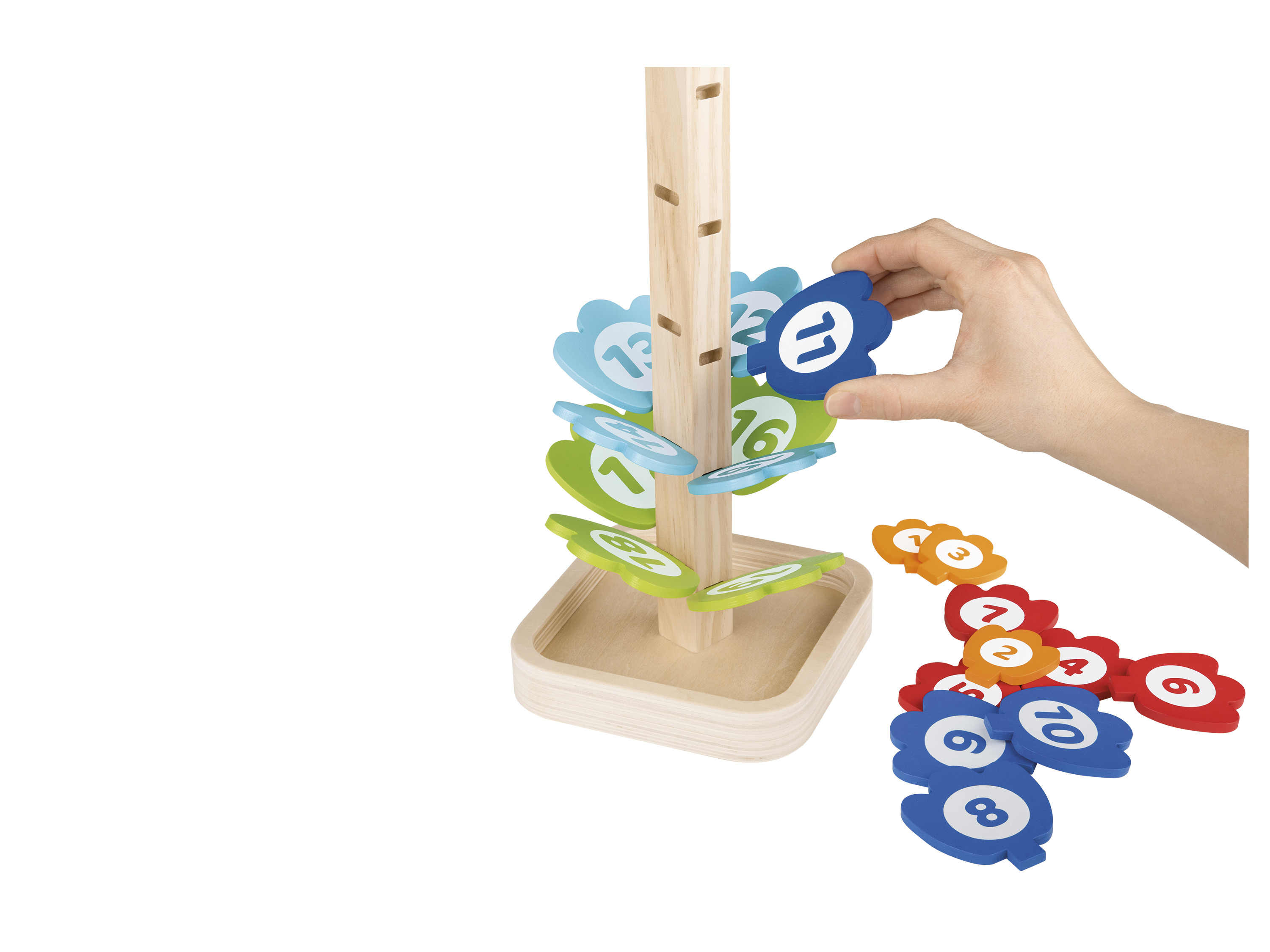 Thumbnail - Playtive Holz Motorikspielzeug (Klangturm)